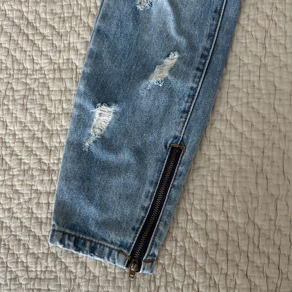 One Teaspoon Ripped Skinny Jeans - Picture 4 of 9